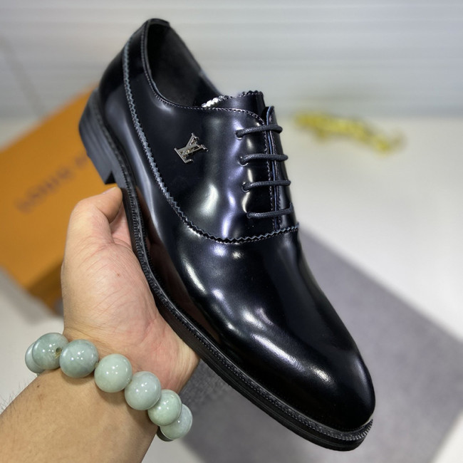 Louis Vuitton Men Shoes Business Luxury Brand LV Dress Shoes with Original Box Whatapp