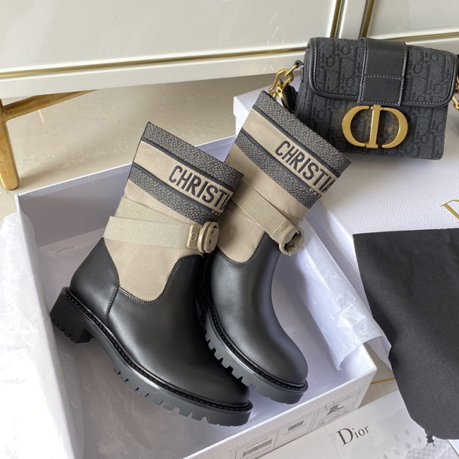 Dior Women Shoes Boots Luxury Brand Design Ankle Boots Fashion Type with Original Box Whatapp