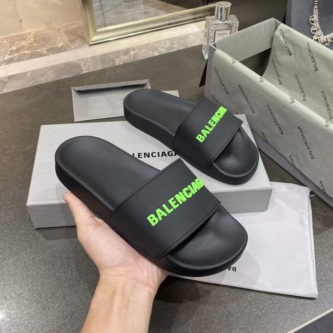 Balenciaga Men Womens Shoes POOL SLIDE SANDAL Whatapp