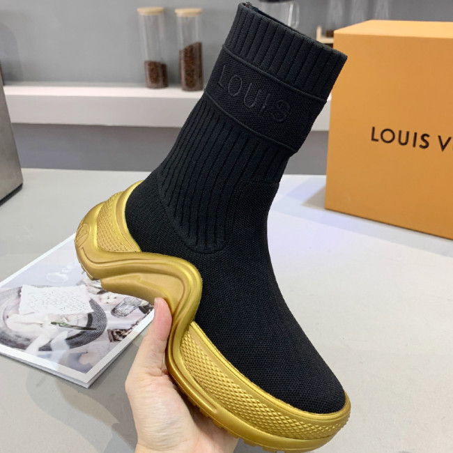 Louis Vuitton Women Shoes Sneakers Luxury Brand Design Fashion LV ARCHLIGHT SNEAKER with Original Box Whatapp