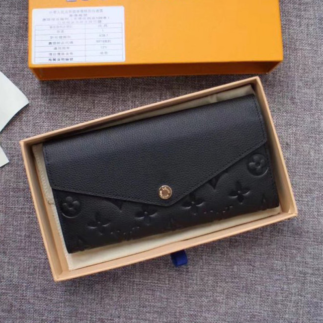 Louis Vuitton Mens Womens Wallets Purse Luxury Brand Designer SARAH WALLET M61182 with Original Box Whatapp