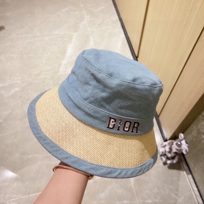 Dior Womens Bucket Hat Luxury Brand Design Dior Cap with Original Box