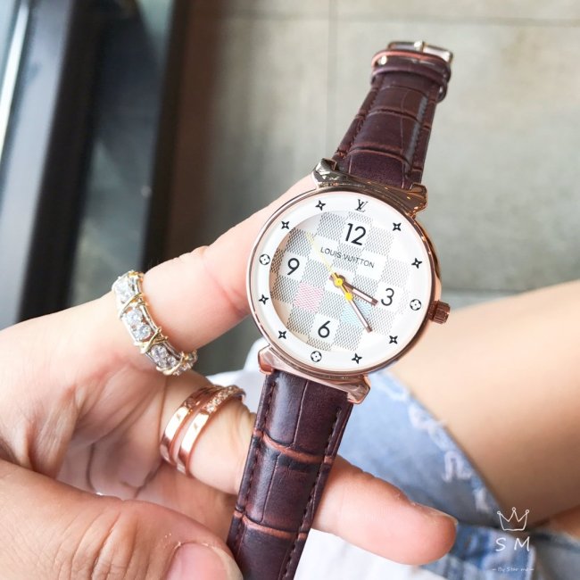 Louis Vuitton Watch Luxury Brand Design Fashion Type with Original Box Whatapp