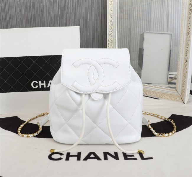 Chanel Womens Bags Drawstring Backpack Whatapp