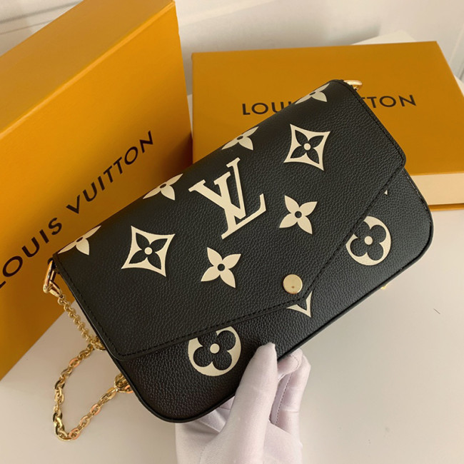 Louis Vuitton Womens Bags Wallets Clutch Luxury Brand Fashion Type FÉLICIE POCHETTE with Original Box Whatapp