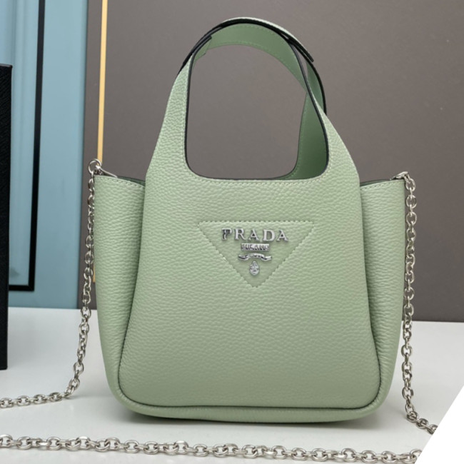 Prada Womens Shoulder Bags Leather Shopping Bag with Original Box Whatapp