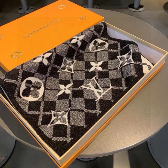 Louis Vuitton Scarves Men Womens Fashion Scarf with Original Box Whatapp