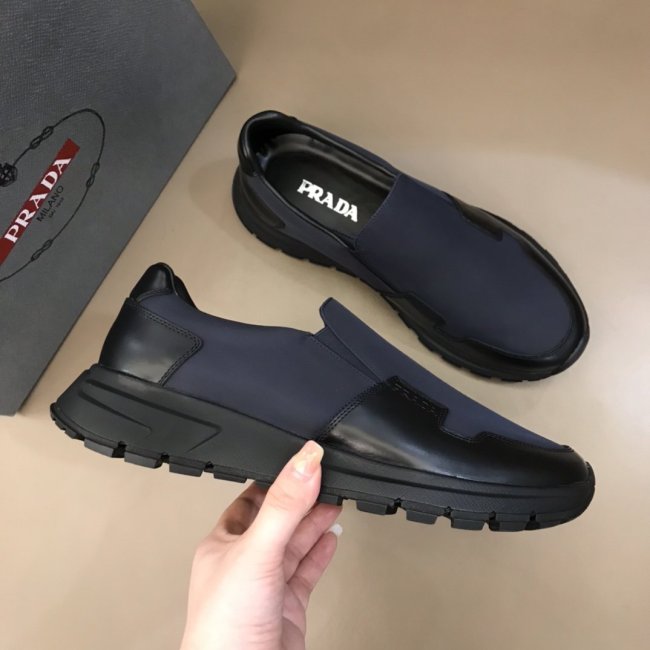 Prada Mens Shoes Sneakers Casual Shoes for Men Luxury Brand Breathable Fashion Sneakers with Original Box Whatapp