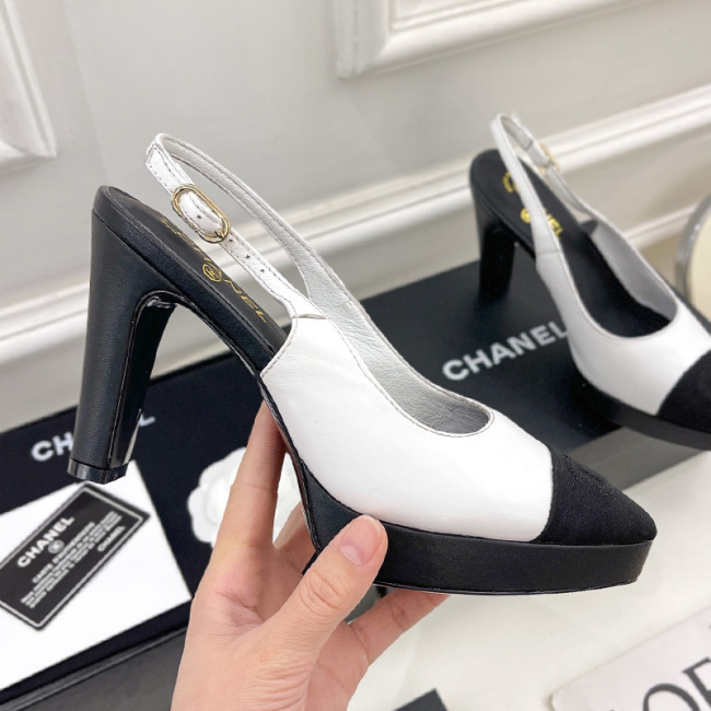 Chanel Womens Shoes Pumps Fashion Sandals Summer Design 9.5cm Heel Luxury Brand Design with Original Box Whatapp