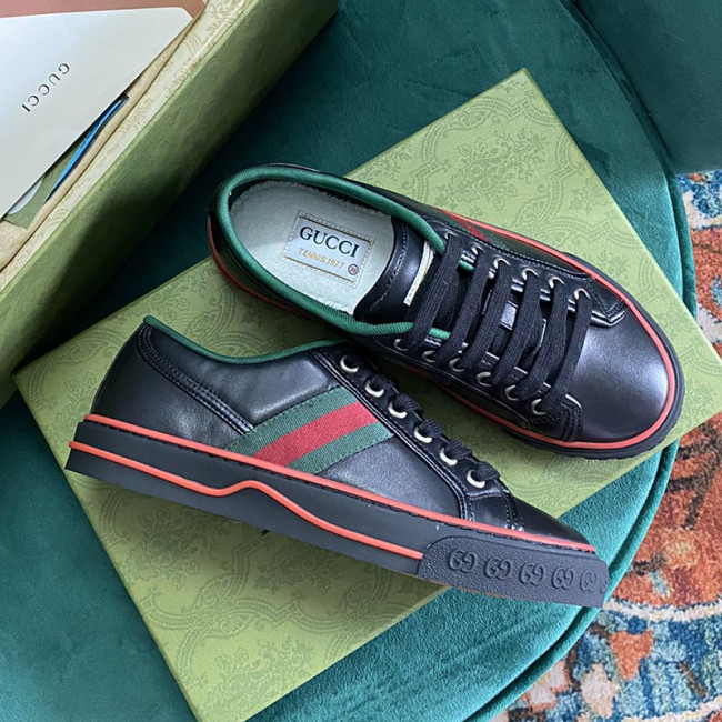 Gucci Womens Shoes Sneakers Luxury Brand Women's Gucci Tennis 1977 sneaker