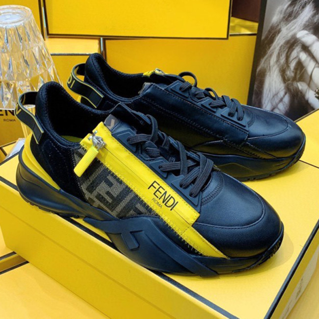 Fendi Mens Shoes Fashion Sneakers Luxury Brand Casual Fendi Flow Low-Top Sneakers Shoes for Men with Original Box Whatapp