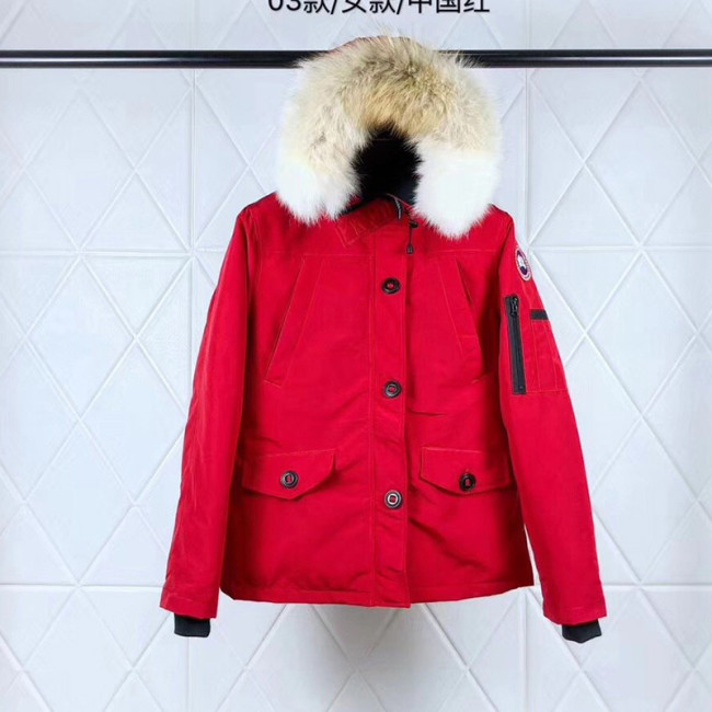 Canada Goose Langford Mens Womens Winter Windprood Down Jackets Keep Warm 80% White Duck Down Whatapp