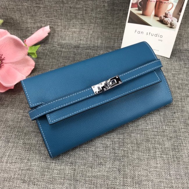 Hermes Womens Mens Wallets Purse Kelly Bag Clutch Leather Design Coin Bag with Original Box Whatapp