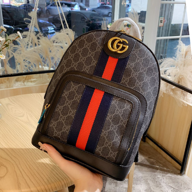 Gucci Womens Mens Fashion Backpacks Luxury Brand Gucci Supreme Ophidia GG small backpack Whatapp