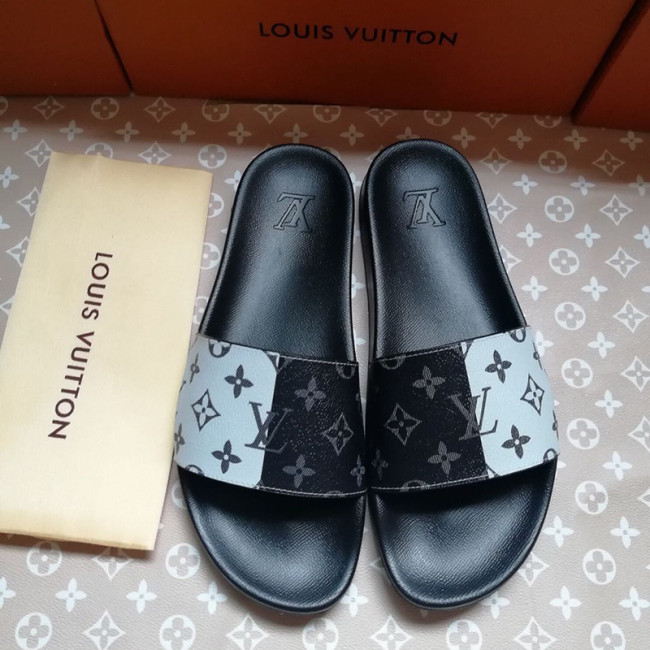 Louis Vuitton Womens Mens Shoes Slippers Sandals Flip Flop Luxury Brand WATERFRONT MULE with Original Box Whatapp