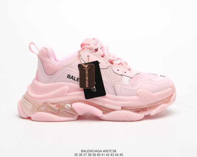 Balenciaga Womens Shoes Sneakers Luxury Brand Triple S Sneaker with Original Box 4007C38 Whatapp