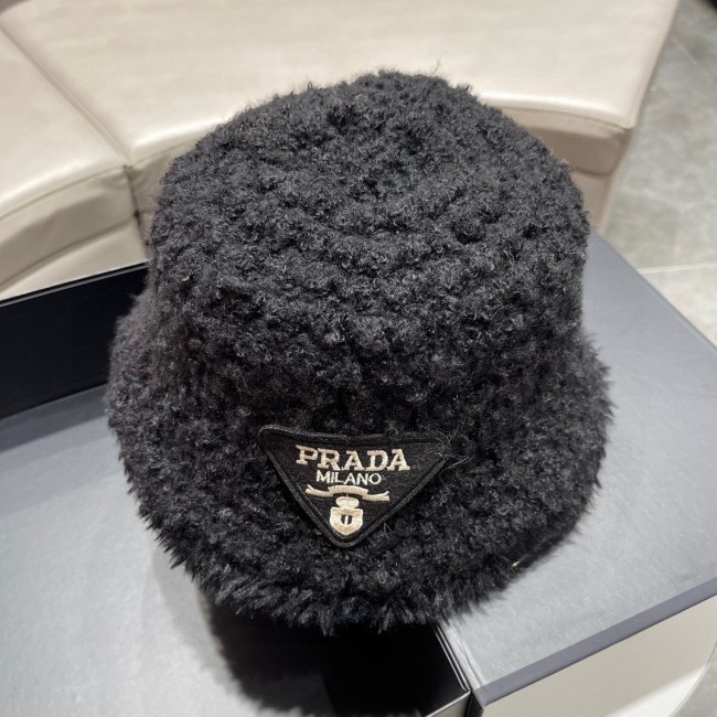 Prada Womens Hats Luxury Brand Design Prada Bucket Hat with Original Box