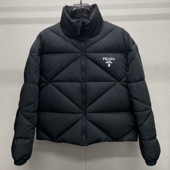 Prada Design Womens Mens Winter Windprood Down Jackets Keep Warm 90% White Duck Down Whatapp