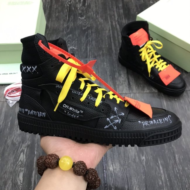 Off-White Men Womens Shoes High Top Sneakers Luxury Brand Whatapp