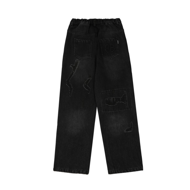 Balenciaga Luxury Brand Women Mens Pant Jeans with Original Box Whatapp