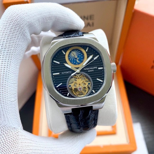 Patek Philippe Watch Luxury Brand Design Fashion Type with Original Box Whatapp