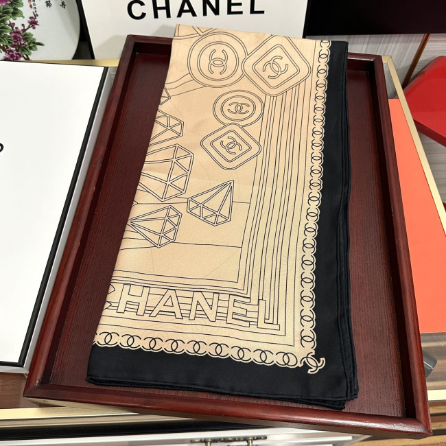 Chanel Scarves Womens Fashion Scarf with Original Box Whatapp