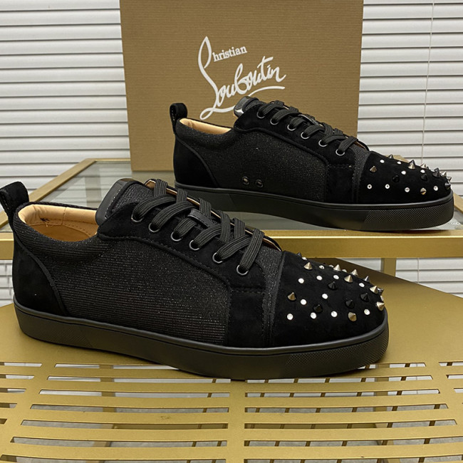 Christian Louboutin Mens Shoes Sneakers Luxury Brand Red Bottom Design Sports Footwears with Original Box Whatapp