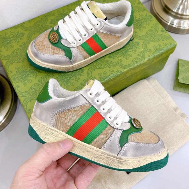 Gucci Kids Shoes Sneakers Breathable Children Casual Walking Sneakers with Original Box Whatapp