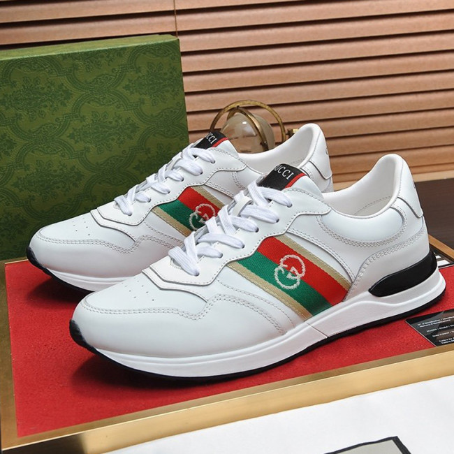 Gucci Mens Shoes Luxury Brand Men's Gucci Tennis Sneaker with Original Box Whatapp