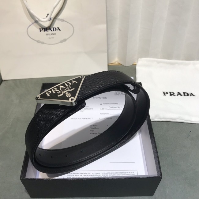 Prada Womens Belt Luxury Brand Fashion Women Belts with Original Box Saffiano Leather Belt1CC369_053_F0632 Whatapp