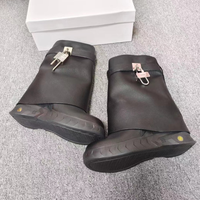 Givenchy Womens Shoes Boots Fashion Type Luxury Brand GIVENCHY BOOTS IN LEATHER with Original Box Whatapp