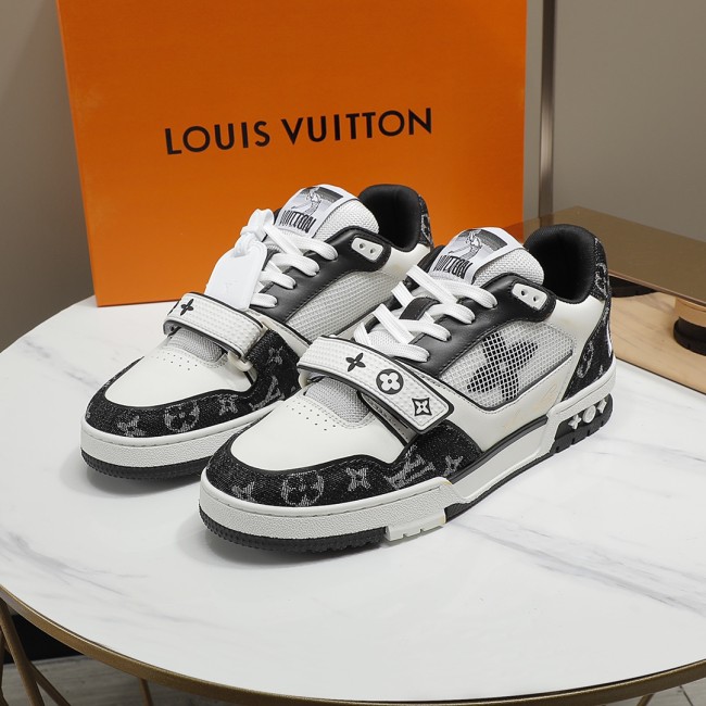 Louis Vuitton Men Shoes Fashion Sneakers Design Luxury Brand LV TRAINER SNEAKER with Original Box 1A9ZI6 Whatapp