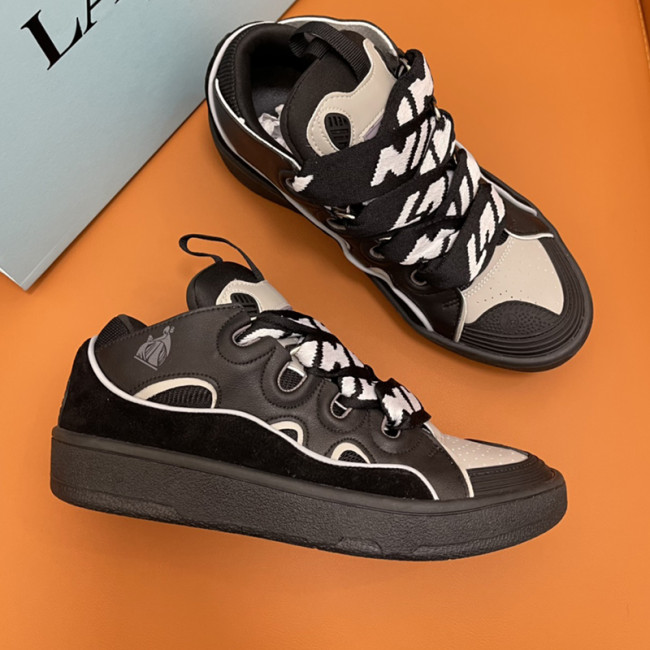 Lanvin Womens Shoes Sneakers Fashion Type Luxury Brand CURB SNEAKER with Original Box Whatapp