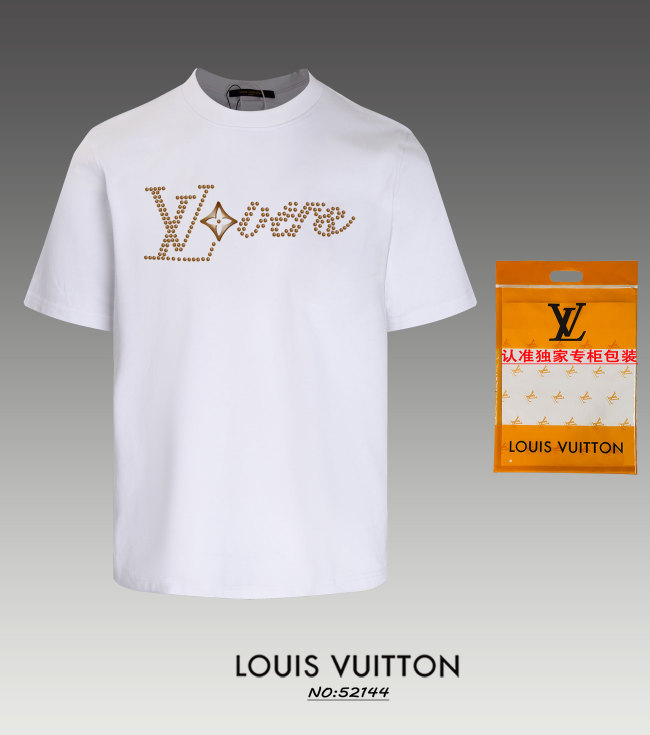 Louis Vuitton Luxury Brand Men Womens Short Sleeve T-Shirt Whatapp