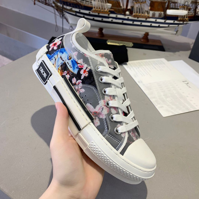 Dior Women Shoes Sneakers Casual Luxury Brand B23 Low-Top Sneaker with Original Box Whatapp