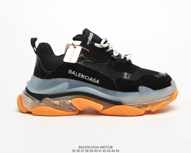 Balenciaga Womens Shoes Sneakers Luxury Brand Triple S Sneaker with Original Box 4007C38 Whatapp