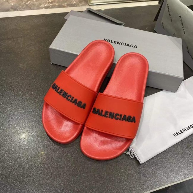 Balenciaga Men Womens Shoes POOL SLIDE SANDAL Whatapp