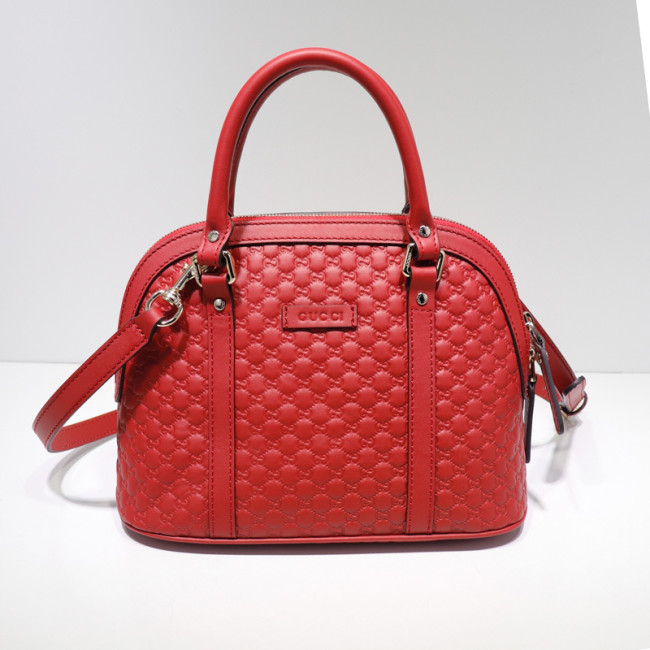 Gucci Womens Bags Handbags Crossbody Design Shoulder Bag Luxury Brand GUCCI Micro GG Leather Mini Dome Crossbody Bag Red 449654 BMJ1G 6420 with Original Box Whatapp