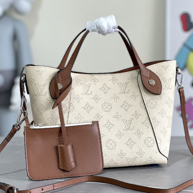 Louis Vuitton Womens Shoulder Bags Handbags Luxury Brand Fashion HINA PM Crème Beige Mahina perforated calf leather M51950 Whatapp