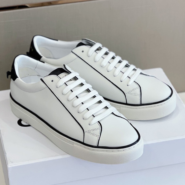 Givenchy Men Shoes Fashion Type Luxury Brand GIVENCHY SNEAKERS IN LEATHER WITH LATEX BAND with Original Box Whatapp