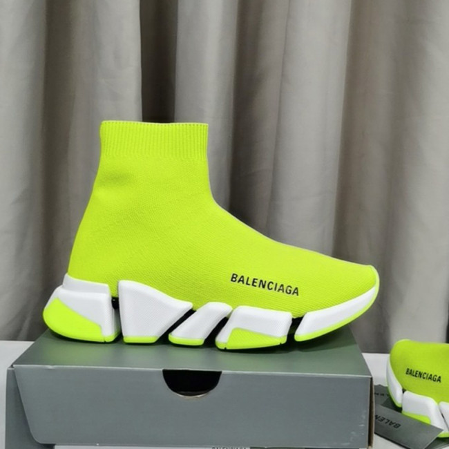 Balenciaga Men Shoes Sneakers Breathable Design Luxury Brand MEN'S SPEED 2.0 SNEAKER IN BLACK with Original Box Speed Sneakers Whatapp