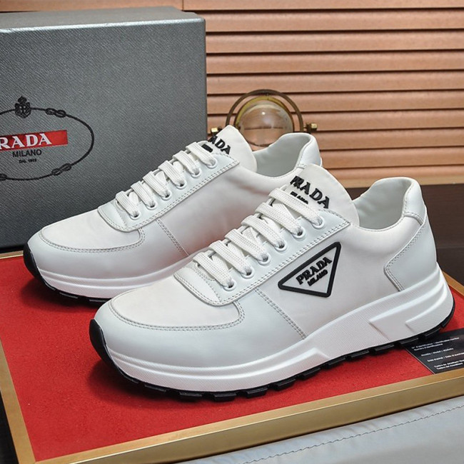 Prada Mens Shoes Sneakers Casual Shoes for Men Luxury Brand Breathable Fashion Sneakers with Original Box Whatapp