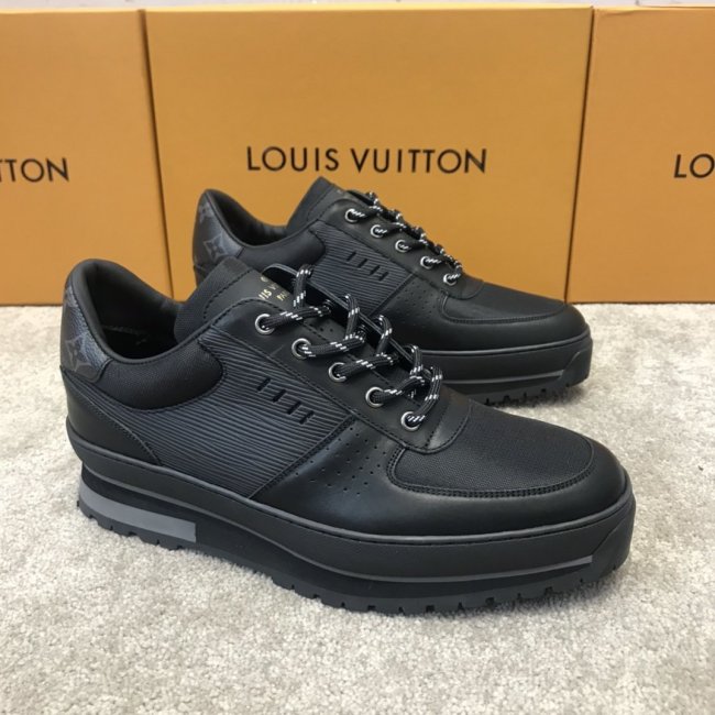 Louis Vuitton Men Shoes Fashion Sneakers Luxury Brand HARLEM RICHELIEU 1A5XLE Whatapp