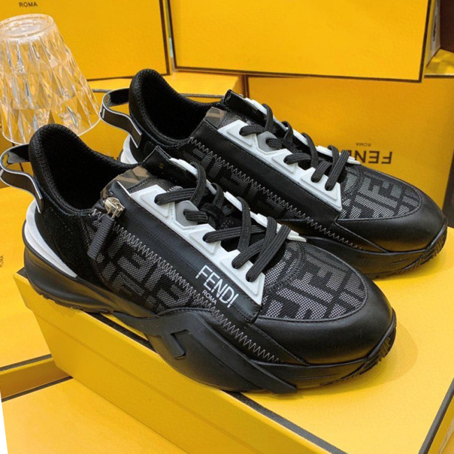 Fendi Mens Shoes Fashion Sneakers Luxury Brand Casual Fendi Flow Low-Top Sneakers Shoes for Men with Original Box Whatapp