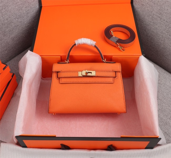 Hermes Womens Bags Handbags Luxury Brand Fashion Hermès Kelly Mini Kelly Second Generation Totes Whatapp