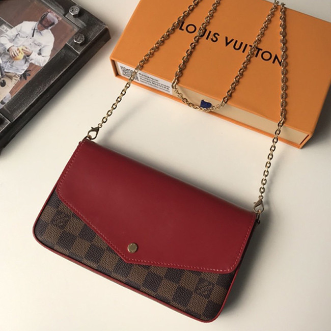 Louis Vuitton Womens Bags Messenger Crossbody Design Clutch Wallets Luxury Brand with Original Box Whatapp