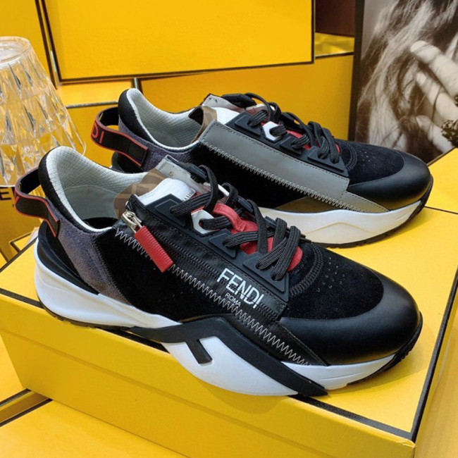 Fendi Mens Shoes Fashion Sneakers Luxury Brand Casual Fendi Flow Low-Top Sneakers Shoes for Men with Original Box Whatapp