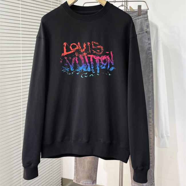 Louis Vuitton Womens Mens Long Sleeve Sweatshirt Luxury Brand Mens Sweatshirts Whatapp