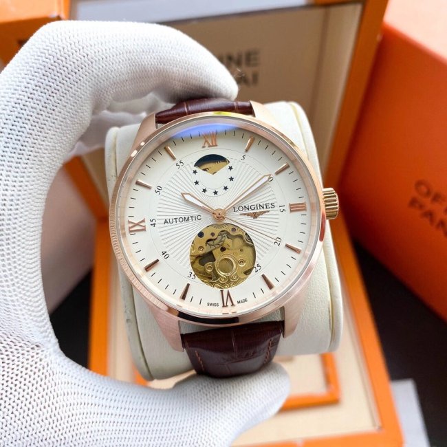 Longines Watch Luxury Brand Design Fashion Type with Original Box Whatapp