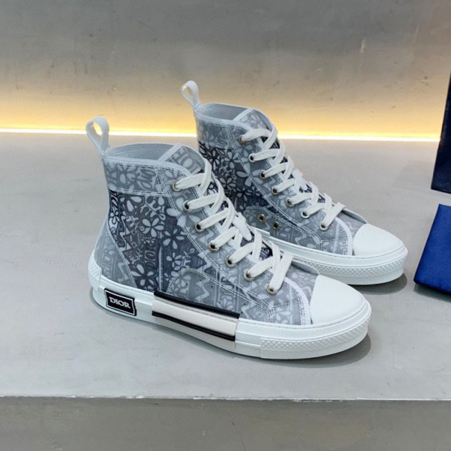 Dior Womens Mens Shoes Sneakers Luxury Brand Unisex Design B23 High-Top Sneaker with Box Whatapp